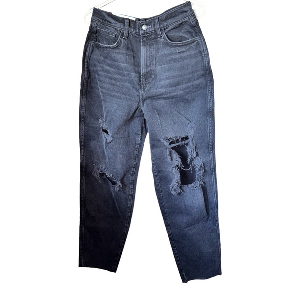 ✨Bundle 2 Jeans $25✨ Arizona Jeans Size 7 Highest Rise Pinched waist Baggy Jeans - Picture 1 of 9